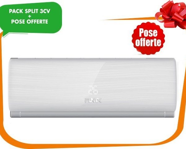 SPLIT 3CV FINIX-24BB 24000BTU GAZ R410A+POSE OFFERTE