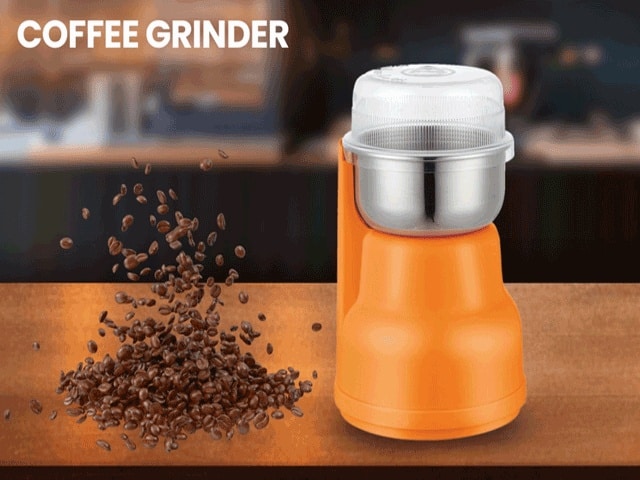 MOULIN À GRAINS GEEPAS GCG41018 ORANGE 1 37829 MOULIN A GRAINS GEEPAS GCG41018 ORANGE