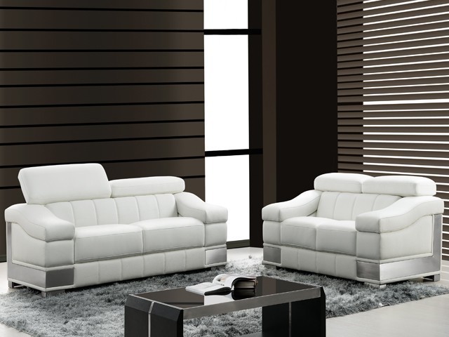 SALON CUIR 6 PLACES S-415 COULEUR A101 CHOCOLAT