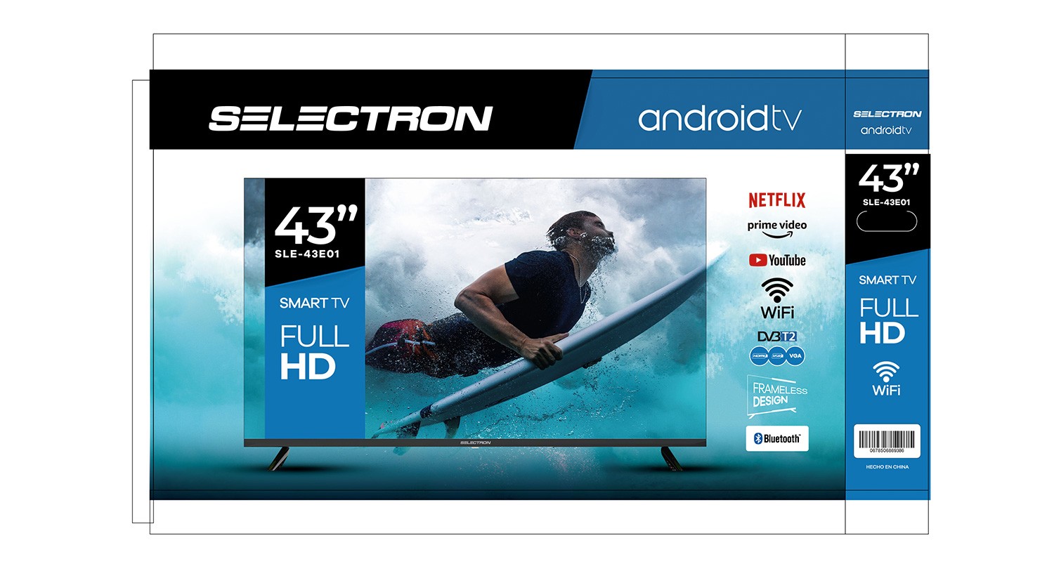 TELEVISEUR 43" FINIX FNX43SM SMART ANDROID