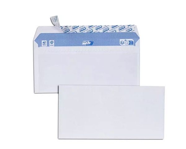 ENVELOPPE 110X220 F9O8643P-CH2 90GSM