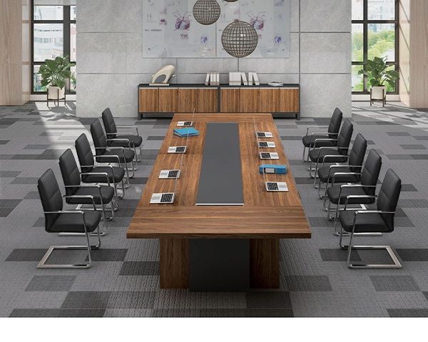 MASTEROFFICE 28 TABLE DE REUNION KE-400 6000*1700*760 MELAMIN TP-904 MAR+GREY 25-30PL