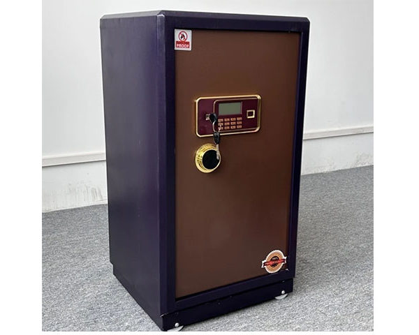 COFFRE FORT 104 KGS K1-820 MAUVE/MARRON 83*48*43 