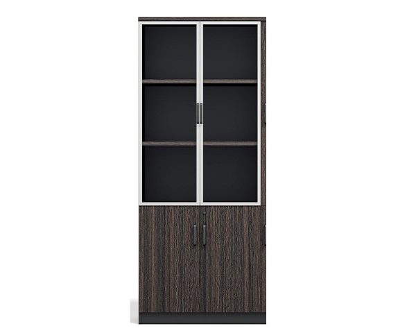 MEUBLE DE RGMT HAUT 2P SEMI VIT MZB06-0820 800*400*2000 SM WAL+IRO GR