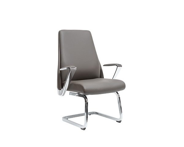 FAUTEUIL VISITEUR PU DL939C CLR GRIS 670*710*1050