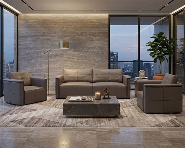 SALON DE BUREAU 5 PLACES DK-8943 CLR DF-02 MARRON 16-10#