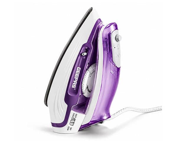 MINI FER A REPASSER A VAPEUR GEEPAS 0.10L GSI7805N MAUVE/BLANC