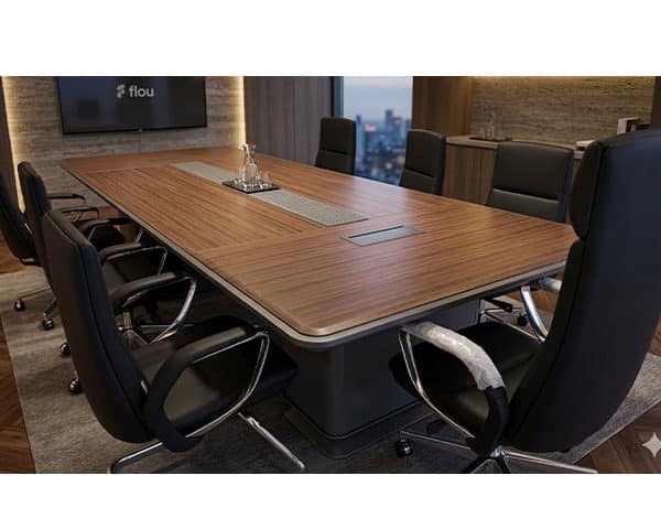 TABLE DE REUNION GXK-01C36 3600*1400*760 CLR PULPE+ASH 12-15 PLCS