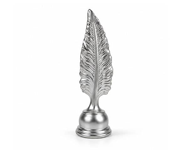 VASE DE DECORATION REF NHTC 2244 - 1 -S COULEUR ARGENT