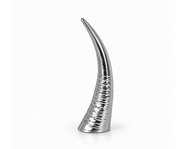 VASE DE DECORATION REF NHTC 2067 -3-S COULEUR ARGENT