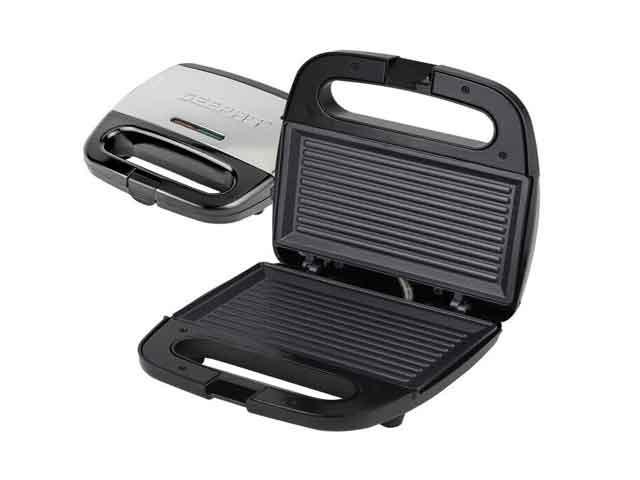 SANDWICH MAKER GEEPAS GGM6001 NOIR SILVER