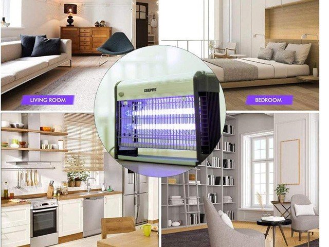 TUEUR D'INSECTES GEEPAS GBK1133N NOIR BLANC