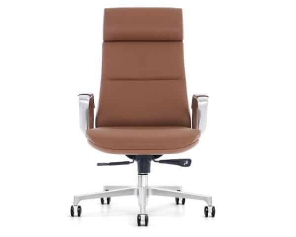 FAUTEUIL PRESIDENT PU YS1812A MARRON 91*54*40