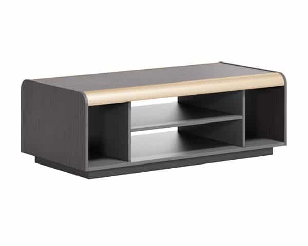 TABLE BASSE DE BUREAU BP60-F0612 CLR DOMICA+IRON GREY 1200*600*420