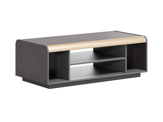 TABLE BASSE DE BUREAU BP60-F0612 CLR DOMICA+IRON GREY 1200*600*420