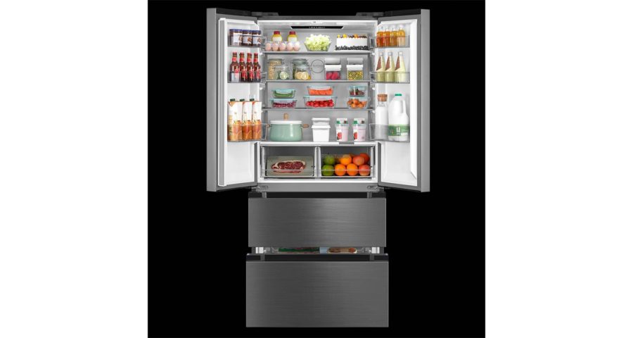 REFRIGERATEUR FRENCH DOOR 692L MIDEA MDRF692FIE46 INVER GRI 83*65*189