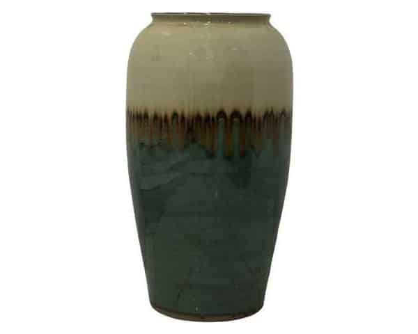 MASTEROFFICE 20 VASE DE DECORATION CB051ABC PM C COULEUR VERT/MARRON/BEIGE