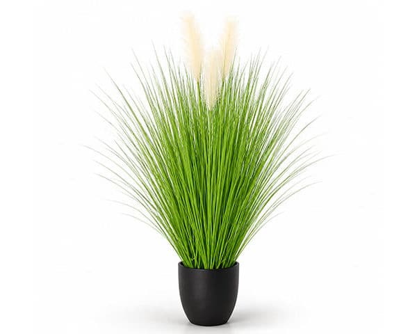 FLEURS DE DECORATION REF 04 VERT/BLANC PM