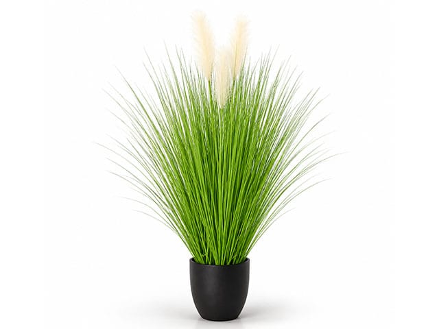 FLEURS DE DECORATION REF 04 VERT/BLANC PM