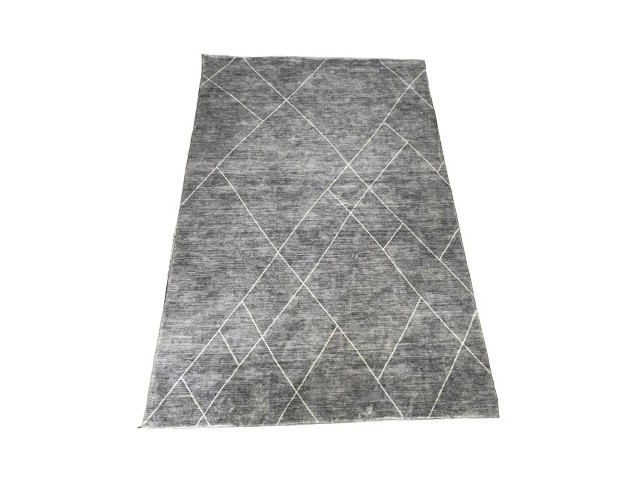 MOQUETTE ME 04 160X230 COULEUR GRIS/BLANC