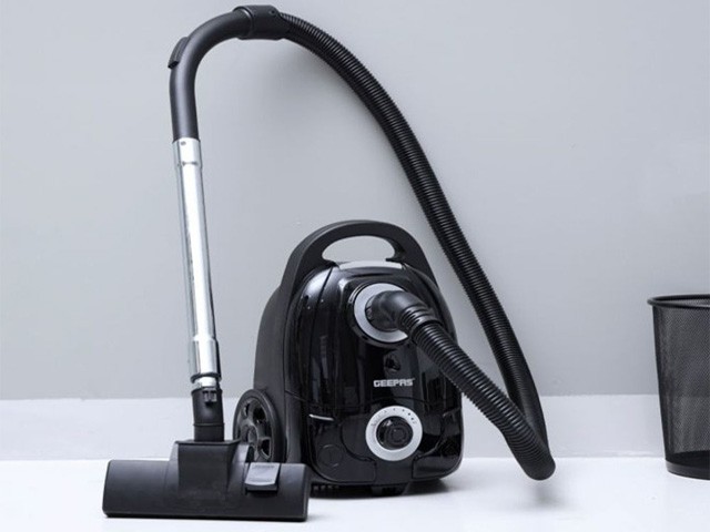 ASPIRATEUR 3L GEEPAS PLASTIQUE GVC19023 NOIR