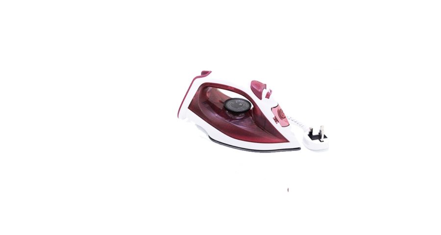 FER A REPASSER A VAPEUR GEEPAS 0.14L GSI7783 ROUGE/BLANC