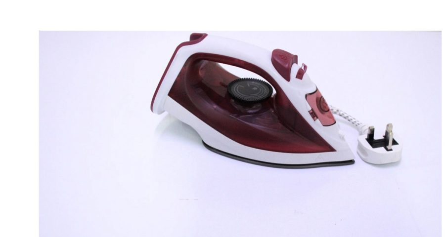 FER A REPASSER A VAPEUR GEEPAS 0.14L GSI7783 ROUGE/BLANC