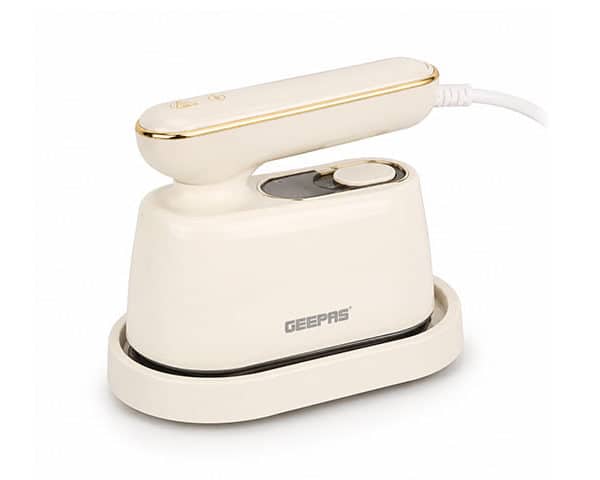FER A REPASSER A VAPEUR PORTATIF GEEPAS 0.12L GSI24027 COULEUR BEIGE