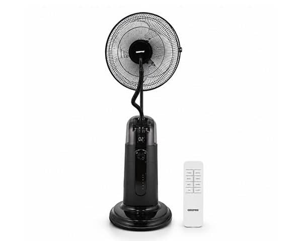 VENTILATEUR BRUMISATEUR 16" 2L GEEPAS GF21161 NOIR AVEC TELECOMMANDE