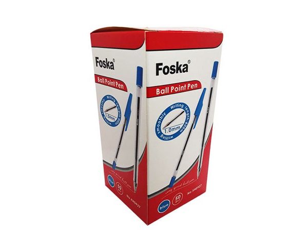 STYLO BILLE BLEU 1.0 mm FOSKA XH0927