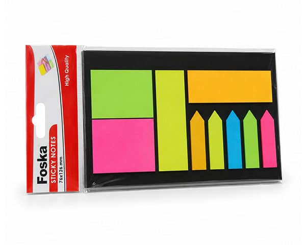 MARQUE PAGE 25 F COULEUR ASSORTIE FOSKA G5009