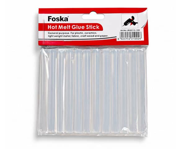 RECHARGE PISTOLET A COLLE ELECTRIQUE FOSKA JB2011C-100 PQT DE 12PCS