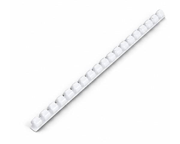 SPIRALE PLAST. 12 mm BLANC BTE/100 pcs CB512