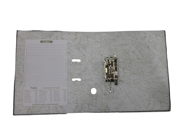 CLASSEUR LEV CARTONEE A4 NOIRE FC SIZE W9801