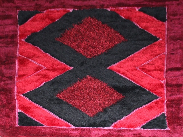 MOQUETTE ML200X300 ROUGE NOIR GRIS