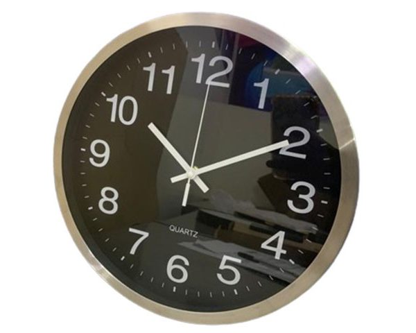 MONTRE MURALE FOSKA TM5002 FOND NOIR