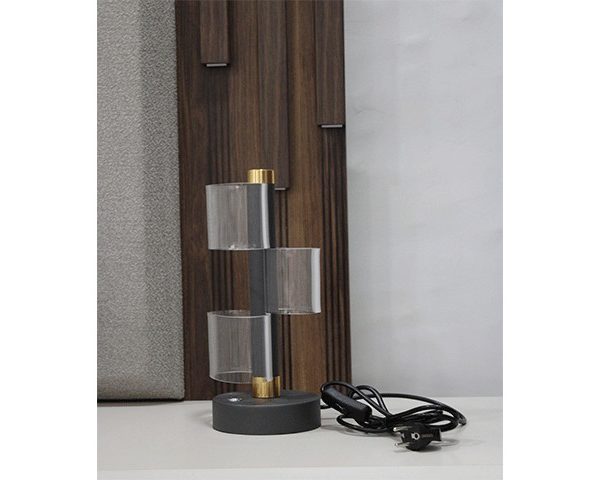LAMPE DE CHEVET LED REF 4H CLR BLANC/BEIGE