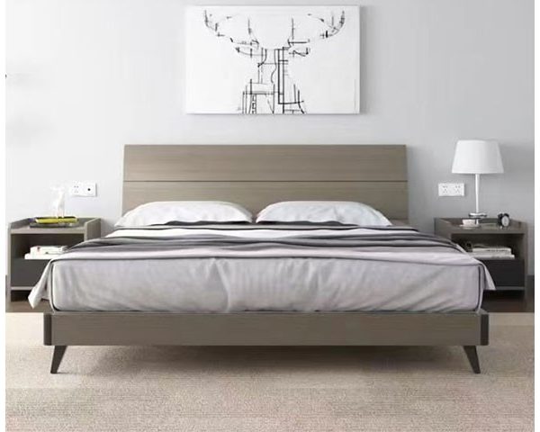 LIT 160*190 REF 836# COULEUR 06 MARRON