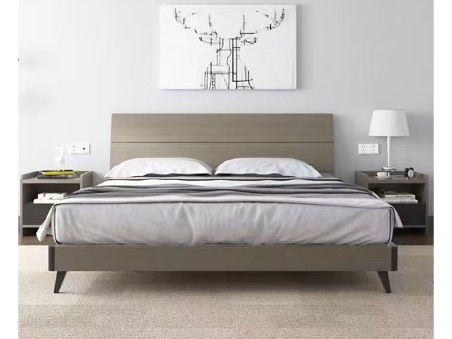 LIT 160*190 REF 836# COULEUR 06 MARRON