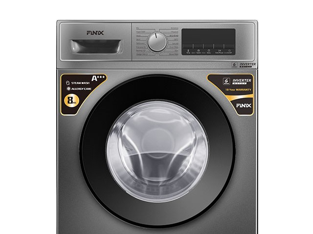 MACHINE A LAVER 8KGS FINIX INVERTER FIN80-IXDA05E GRIS 595*495*850