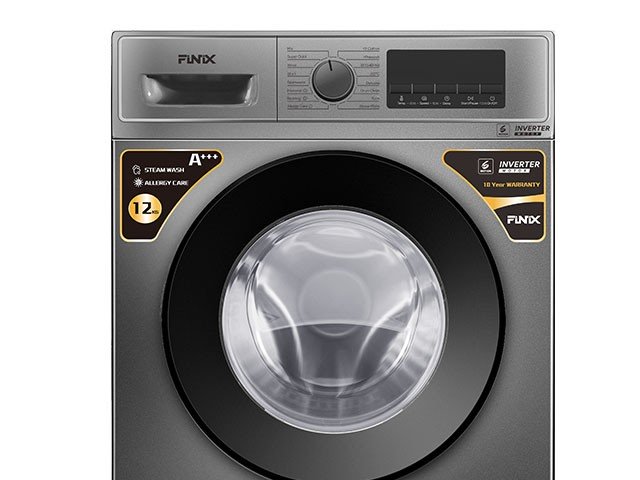 MACHINE A LAVER 12KGS FINIX INVERTER FIN120-IXDA05E GRIS 595*495*850