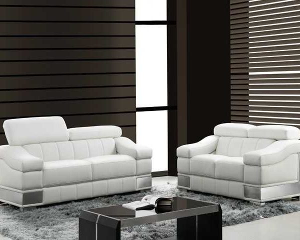 SALON CUIR 6 PLACES S-415 COULEUR P64 MARRON CLAIRE
