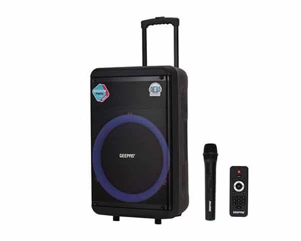 SPEAKER MULTIMEDIA GEEPAS GMS11158 RECHARGEABLE 60000W+MIC+TELECOMMA