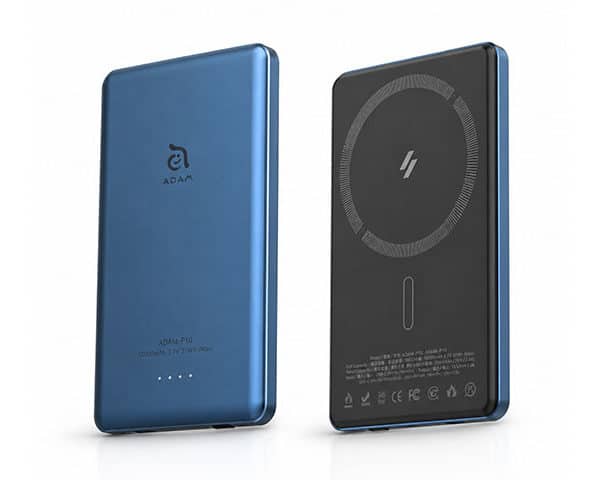 POWER BANK MAGNETIC 5,000 mAh APBADGVC5 BLEUE