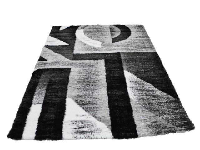 MOQUETTE MM DE LUXE 160X230 P981A ANTHRACITY NOIR