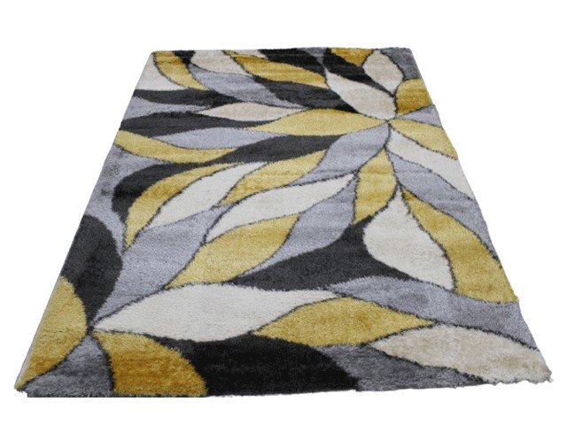 MOQUETTE MM DE LUXE 160X230 P509C GRIS YELLOW