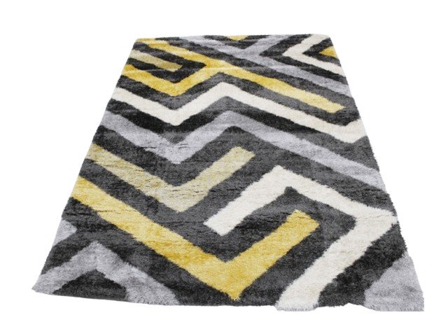 MOQUETTE MM DE LUXE 160X230 P826A ANTHRACITY YELLOW