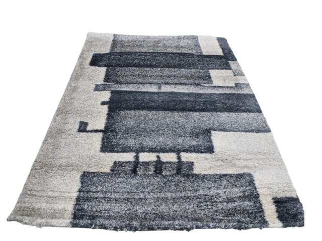 MOQUETTE MM DE LUXE 160X230 P978A DARK PARLEMENT GRIS
