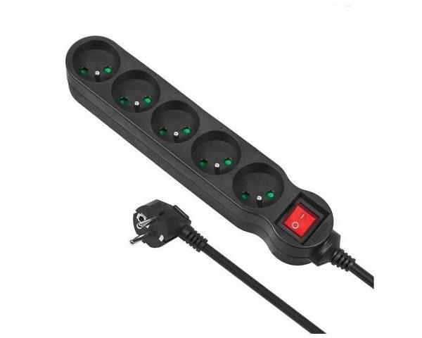 MULTIPRISE OMEGA OL5F15 5 BOUCHES 1.5M