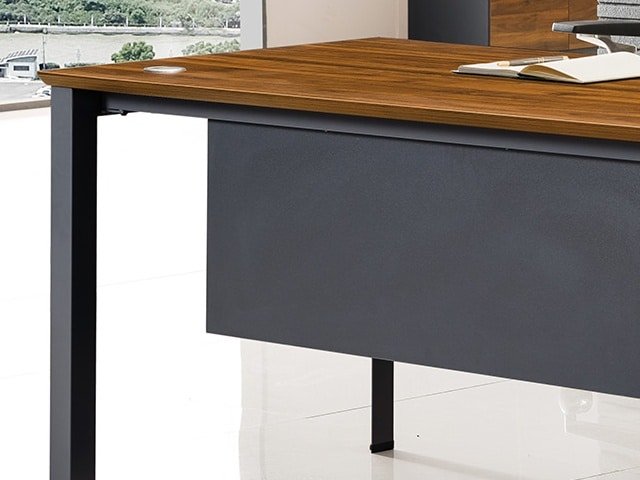 BUREAU DIRECTION AM01-2000C 2000*950*750 BROWN 17+GREY